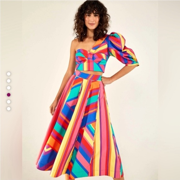 Farm Rio One Shoulder Top XS - Picture 1 of 4